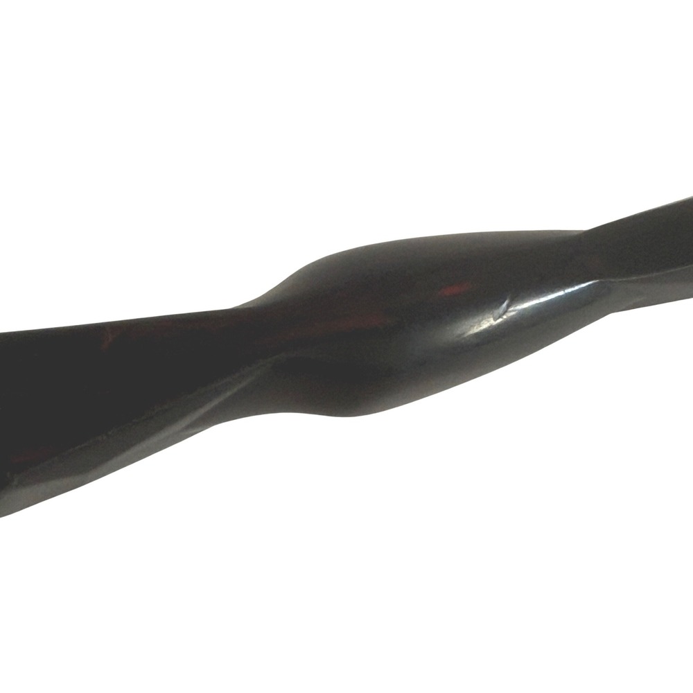 Vintage CUTCO Slotted Serving‎ Spoon Marbled Black Red Handle USA 12.5" - Picture 9 of 11